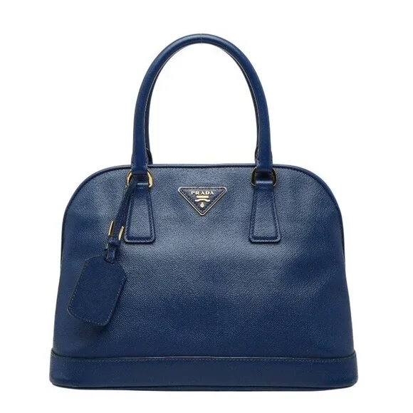 Prada Blue Saffiano Leather - Picture 1 of 10